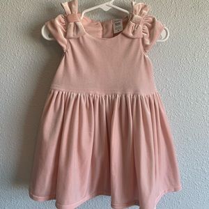 12 Month Baby Girl Velvet Dress